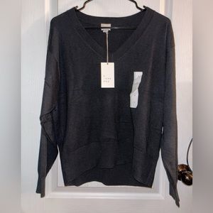 NWT! Womans medium and an XL A New Day black long sleeve v neck sweater!!!
